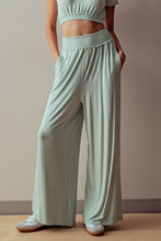Load image into Gallery viewer, Gabriella Elastic Waist Smocked Casual Pants