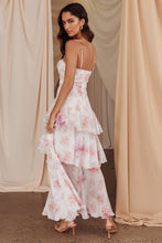 Load image into Gallery viewer, Esmeralda Romantic Tiered Floral Maxi Dress, Preorder