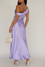 Load image into Gallery viewer, Emersyn Off-Shoulder Halter Midi Dress