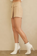 Load image into Gallery viewer, Eliana Stylish Latte Front Flap Classic Skort