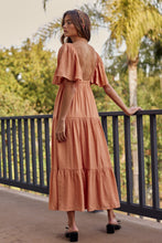 Load image into Gallery viewer, Arabella Flutter Sleeve Maxi Dress