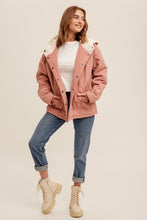 Load image into Gallery viewer, Bailey Quilted Oversized Hoodie Jacket with Pocket