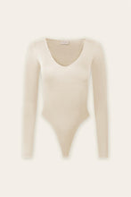 Load image into Gallery viewer, Hadley Flawless V-Neck Seamless Long Sleeve Bodysuit