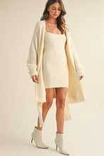 Load image into Gallery viewer, Briella Soft Sleeveless Tube Mini Dress and Cardigan Set