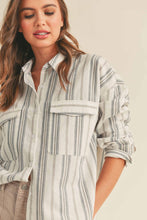 Load image into Gallery viewer, Trinity Multi Striped Button Down Shirt