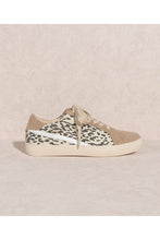 Load image into Gallery viewer, Salina Leopard Lace Up Sneakers