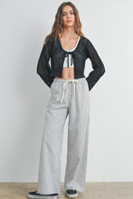 Load image into Gallery viewer, Ezra Knitted Long Sleeve Tie Front Cardigan