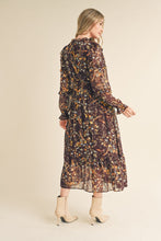 Load image into Gallery viewer, River Ruffle Trim Midi Dress