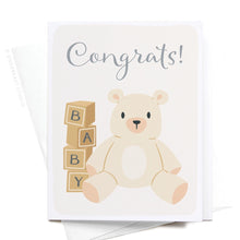 Load image into Gallery viewer, Congrats Baby Greeting Card