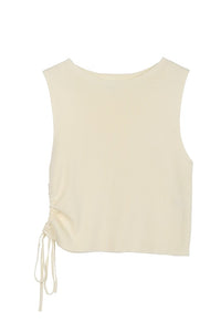 Loophole Ribbed Pullover Tank Top
