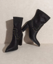 Load image into Gallery viewer, Paris Studded Boots