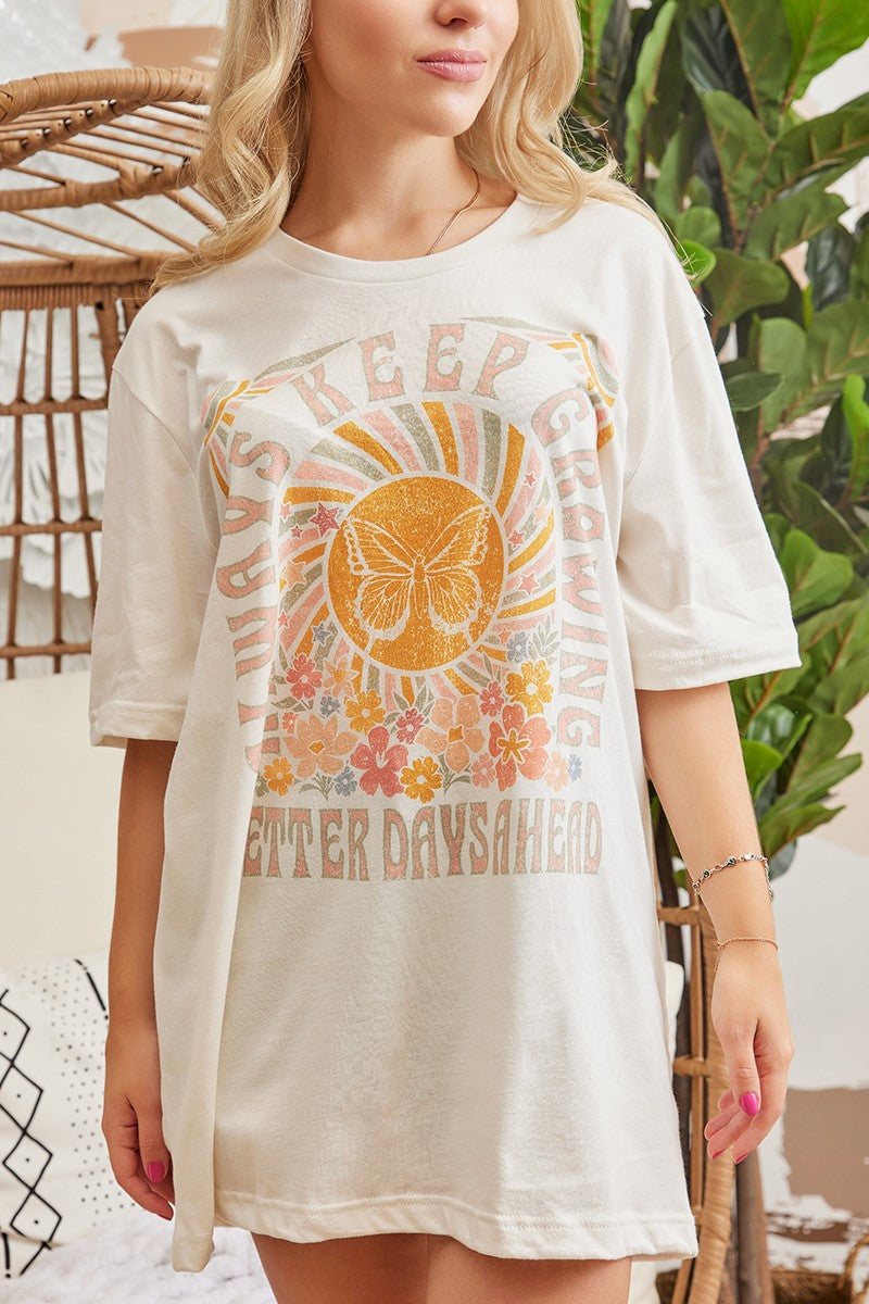 Always Keep Growing Graphic Tee