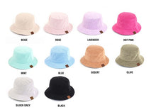 Load image into Gallery viewer, CC Terry Cloth Bucket Hat