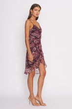 Load image into Gallery viewer, Vanessa Floral Wrap Mini Dress