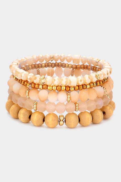 Stretch Beaded Bracelet Set