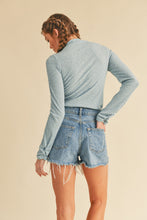 Load image into Gallery viewer, Cora Ribbed Long Sleeve Mock Neck Top