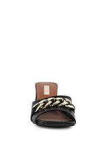 Load image into Gallery viewer, Hotshot Mid Heel Chain Detail Heels