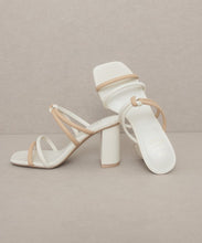 Load image into Gallery viewer, Oasis Society Sawyer - Two Strap Summer Heel