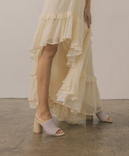 Load image into Gallery viewer, Oasis Society Serena - Studded Raffia Slide Heel