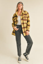 Load image into Gallery viewer, Harlow Brushed Oversized Shacket - Dijon