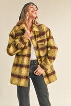 Load image into Gallery viewer, Harlow Brushed Oversized Shacket - Dijon