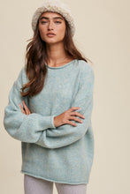 Load image into Gallery viewer, Jade Cozy Rolled Hem Soft Knit Sweater