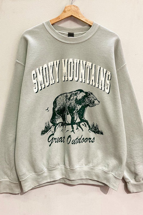 Vintage Smoky Mountain Pullover Sweatshirt