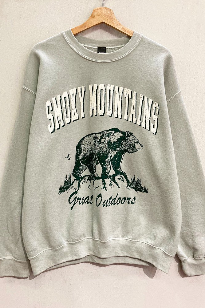 Vintage Smoky Mountain Pullover Sweatshirt