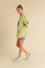 Load image into Gallery viewer, Brynne Quilted Dolman Jacket - Lime Green