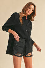 Load image into Gallery viewer, Natalie Soft Cotton Button Down Shirt