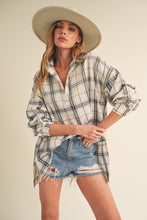 Load image into Gallery viewer, Stella Plaid Flannel Shirt