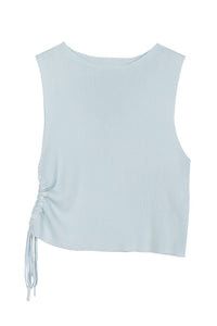 Loophole Ribbed Pullover Tank Top