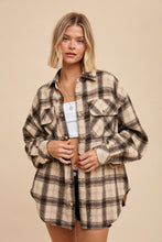 Load image into Gallery viewer, Blaine Oversized Plaid Shacket