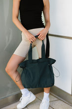 Load image into Gallery viewer, Skylar Nylon Side-Cinch Travel Carry On Gym Tote