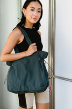 Load image into Gallery viewer, Skylar Nylon Side-Cinch Travel Carry On Gym Tote