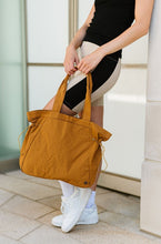 Load image into Gallery viewer, Skylar Nylon Side-Cinch Travel Carry On Gym Tote