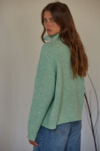 Load image into Gallery viewer, Bella Eco-Friendly Ribbed Loose Turtleneck Sweater
