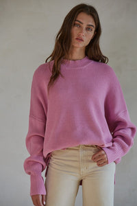 Take it Easy Oversized Ribbed Sweater