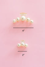 Load image into Gallery viewer, Pearl Hair Claw Clip Set - 2PK