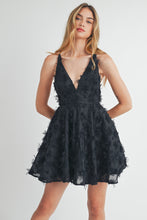 Load image into Gallery viewer, Sierra Tulle Flare Mini Dress - Black