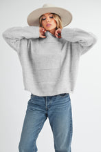 Load image into Gallery viewer, Rory Mock Neck Sweater - Grey