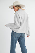Load image into Gallery viewer, Rory Mock Neck Sweater - Grey