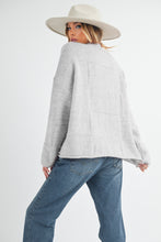 Load image into Gallery viewer, Rory Mock Neck Sweater - Grey