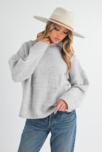 Load image into Gallery viewer, Rory Mock Neck Sweater - Grey