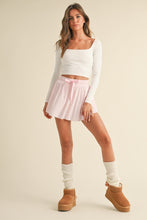 Load image into Gallery viewer, Kellie Curved Hem Active Skort: Pink