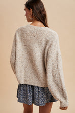 Load image into Gallery viewer, Aileen Wool Blend Boucle Button Down Cardigan