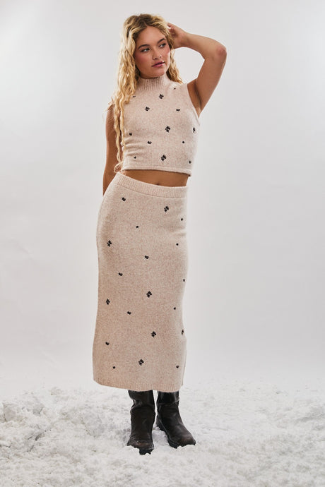 Twinkle Cozy Sweater Skirt and Top Set