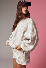 Load image into Gallery viewer, Cozy Camouflage Sweatshirt &amp; Shorts Lounge Set