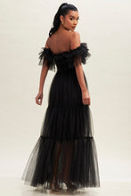 Load image into Gallery viewer, Kiana Tiered Tulle Maxi Dress