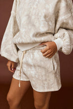 Load image into Gallery viewer, Cozy Camouflage Sweatshirt &amp; Shorts Lounge Set